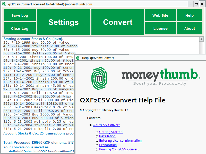 QXF2CSV Convert 10.2.09 full Windows 7 QXF2CSV Convert 10.2.09 full