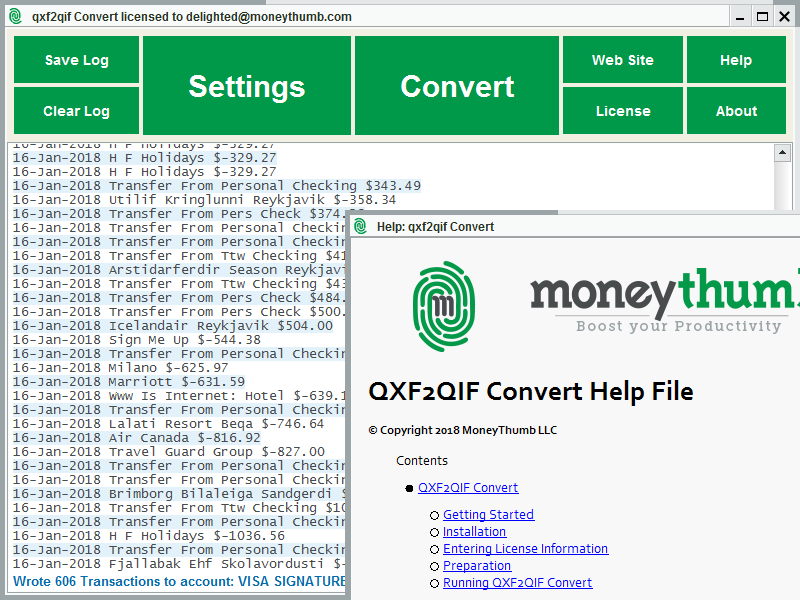 QXF2QIF Convert screenshot