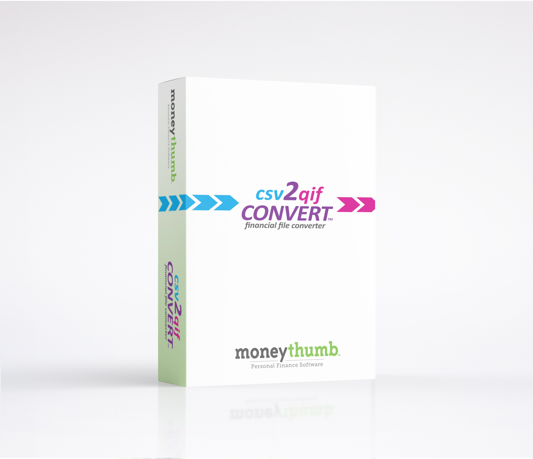 csv2qif Convert MoneyThumb