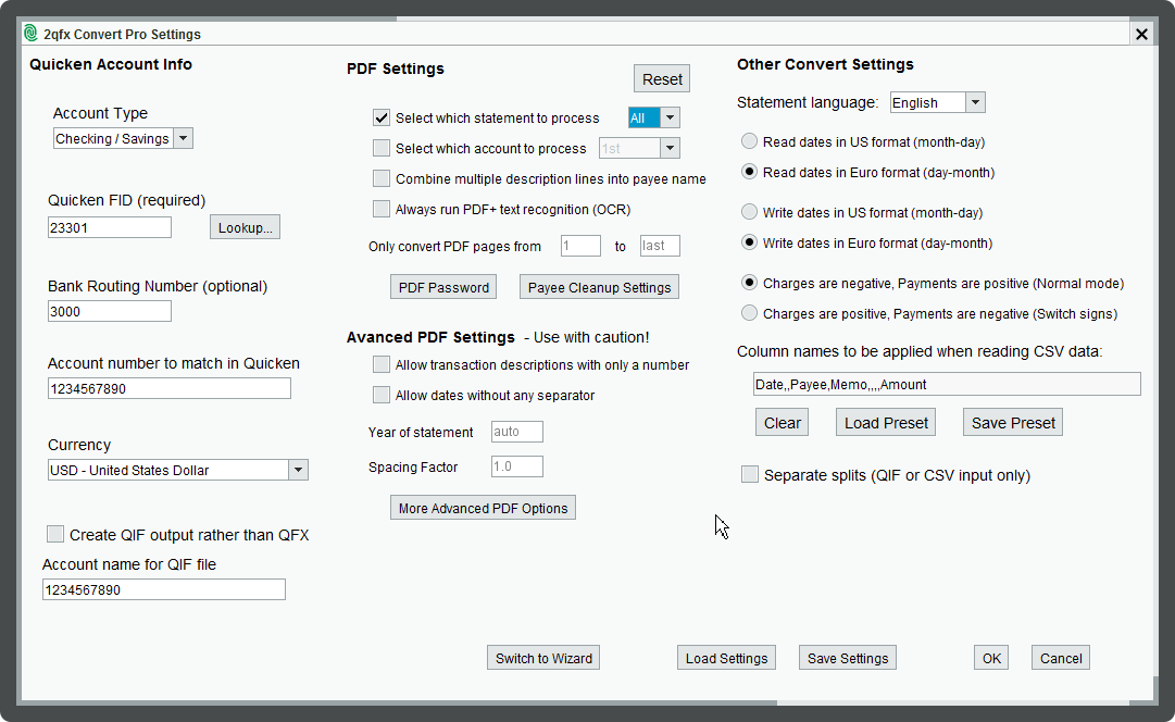 Convert Qif Ofx File