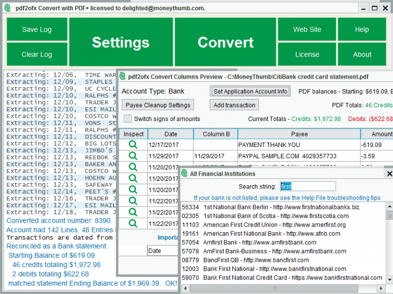 convert pdf to ofx free