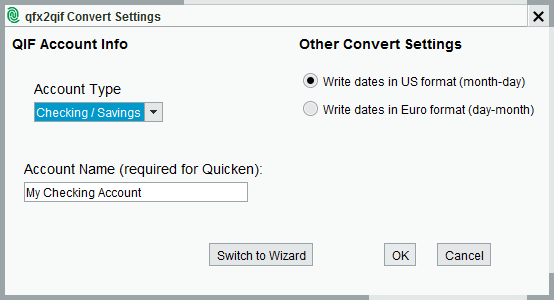 excel to qif converter free