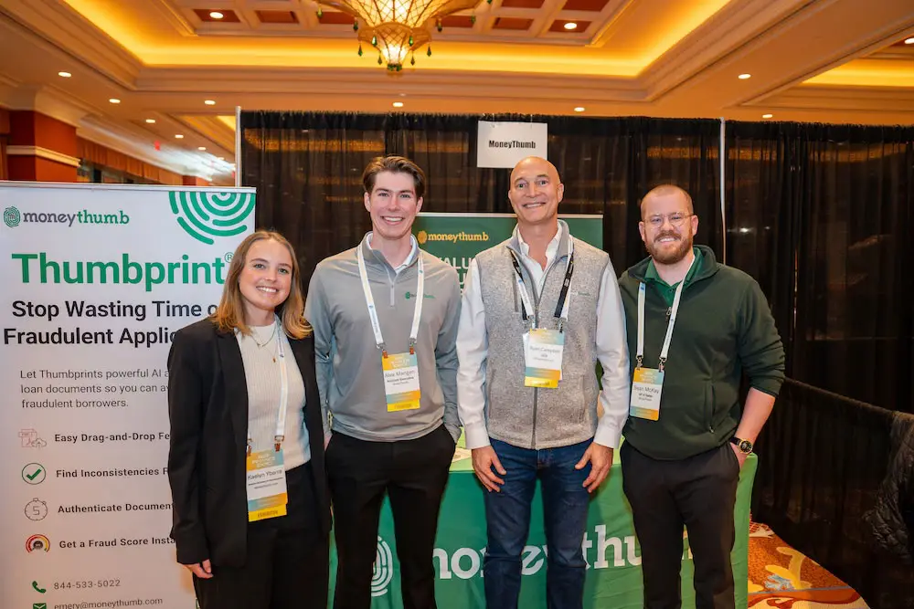 B2B Finance Expo Wynn Las Vegas 2025 Moneythumb Alex Kaelyn Sean Ryan at Booth