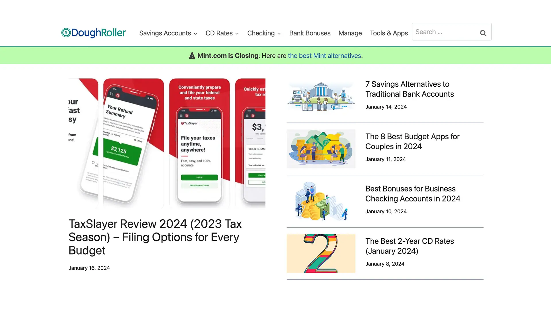 DoughRoller Homepage